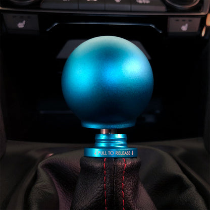 POCO Low-Profile Shift Knob in Satin Teal Finish (M10X1.5)