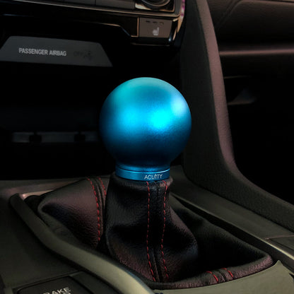POCO Low-Profile Shift Knob in Satin Teal Finish (M10X1.5)