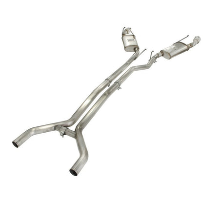 aFe MACHForce XP Exhaust 2.5in Stainless Steel CB/10-13 Chevy Camaro V6-3.6L (td) (polished tip)