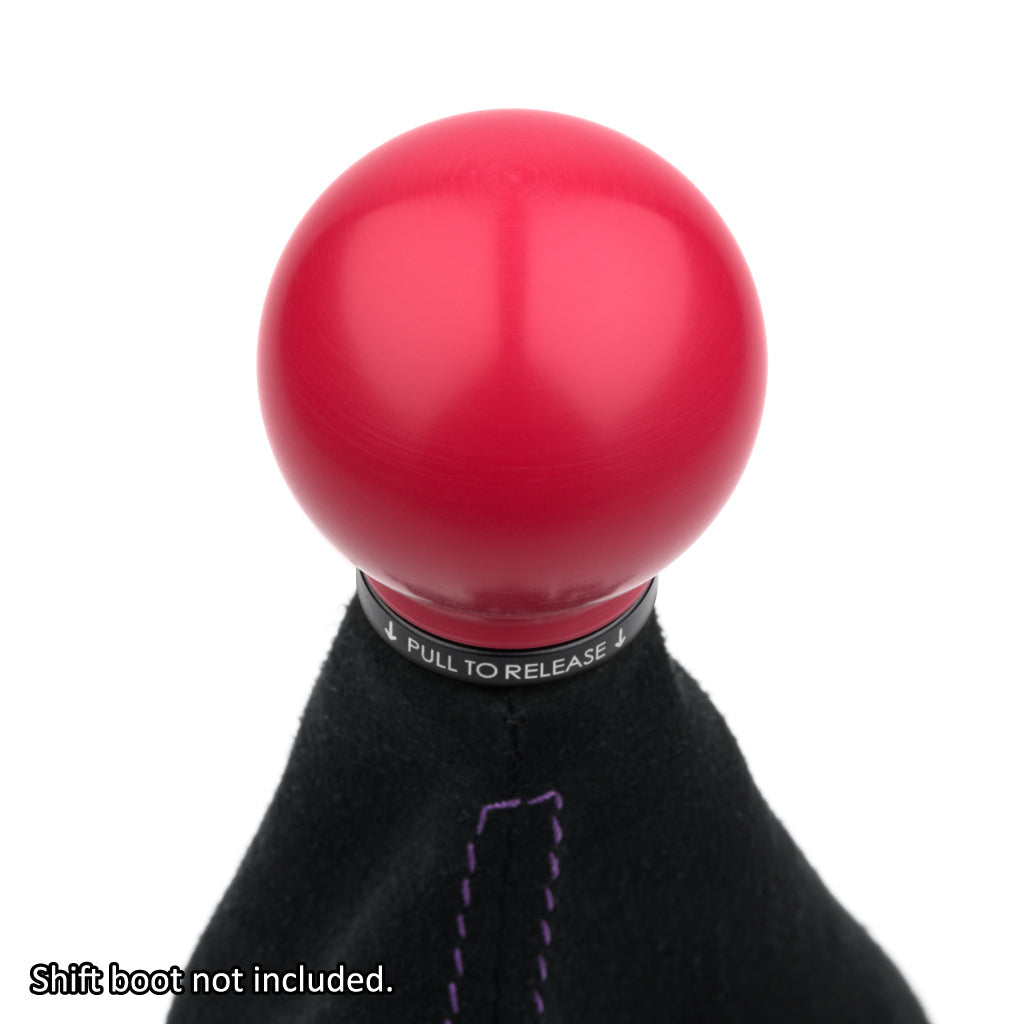 POCO Insulated Low-Profile Shift Knob in Red (M10X1.5)