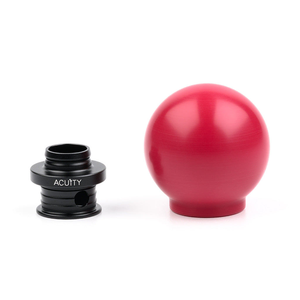 POCO Insulated Low-Profile Shift Knob in Red (M10X1.5)