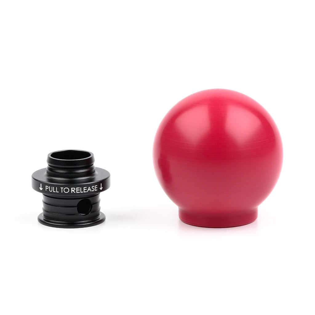 POCO Insulated Low-Profile Shift Knob in Red (M10X1.5)