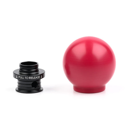 POCO Insulated Low-Profile Shift Knob in Red (M10X1.5)
