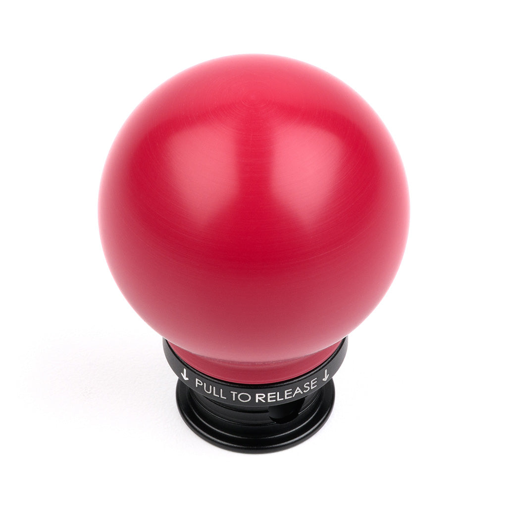 POCO Insulated Low-Profile Shift Knob in Red (M10X1.5)