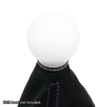 POCO Insulated Low-Profile Shift Knob in White (M10X1.5)