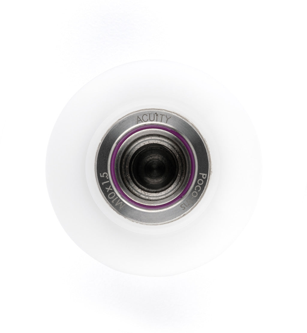 POCO Insulated Low-Profile Shift Knob in White (M10X1.5)