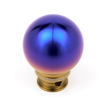 POCO-Ti Low Profile Shift Knob in Burnt Titanium Finish (M10x1.5)