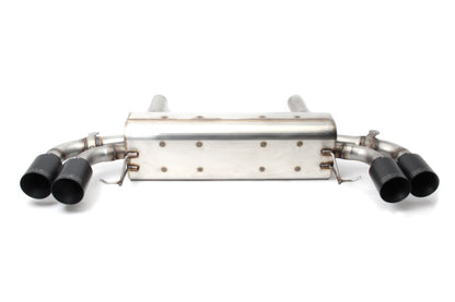 Dinan 18-23 BMW M550i (G30) Free Flow Axleback Exhaust System - Black Tips