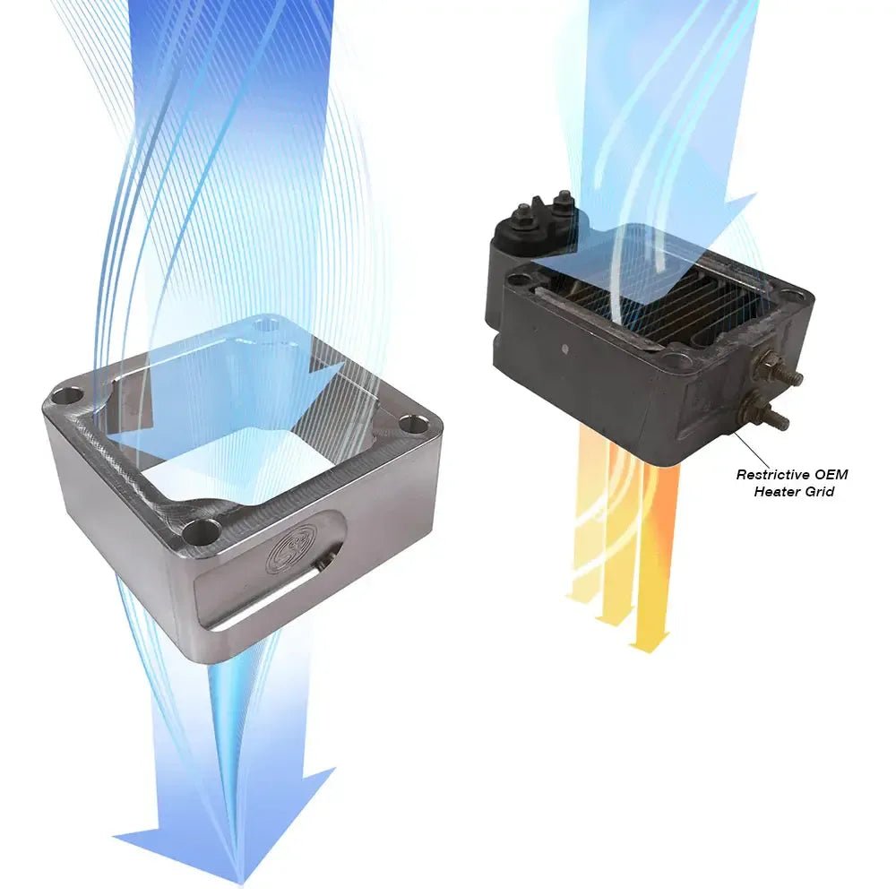 1998 - 2007 Cummins S&B Heater Block Delete (76 - 1005) - Grid Heater Delete - S&B Filters