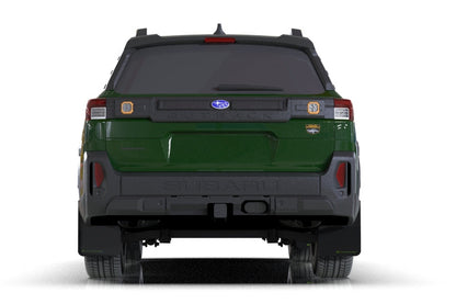 Rally Armor 2026 Subaru Outback Black UR Mud Flap w/Green Logo