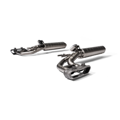 Akrapovič Evolution Line Exhaust System (Titanium) - 2024 Mercedes-Benz G63 AMG 4x4 Squared