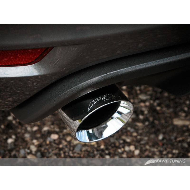 AWE Tuning Mk6 GTI Performance Catback - Chrome Silver Round Tips