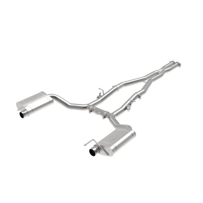 aFe MACH Force-Xp 3in 304 SS Cat-Back Exhaust 15-20 Dodge Charger Hellcat V8-6.2L (sc) / 392 V8-6.4L