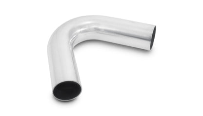 Vibrant 3.5in O.D. Universal Aluminum Tubing (120 degree Bend) - Polished
