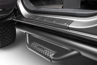 Husky Liners 14-18 GMC Sierra 1500 DC Trail Armor Rocker Panel & Sill Plate Cover (4pc) - Tex. Blk