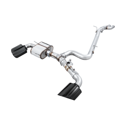 AWE Tuning 18-19 Audi TT RS 8S/RK3 2.5L Turbo Track Edition Exhaust - Diamond Black RS-Style Tips