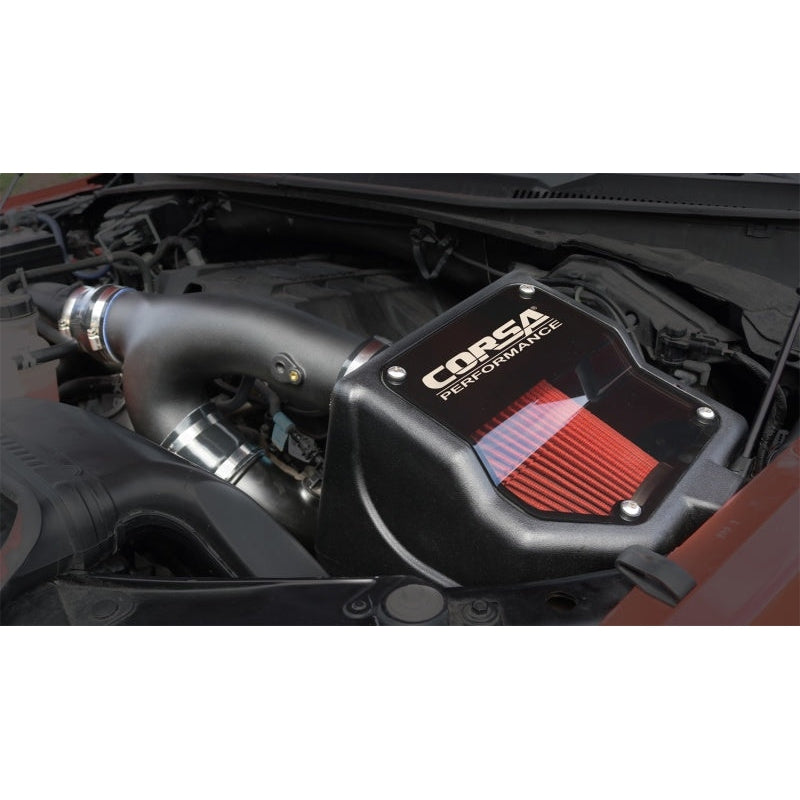 Corsa Air Intake DryTech 3D Closed Box 2017-2020 Ford F-150 EcoBoost 3.5L