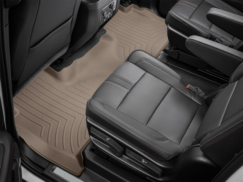 WeatherTech 2021+ Chevrolet Suburban Rear FloorLiner HP - Tan
