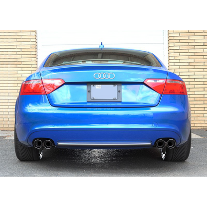 AWE Tuning Audi B8 A5 2.0T Touring Edition Exhaust - Quad Outlet Diamond Black Tips