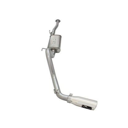 aFe MACH Force XP 2.5in Cat-Back Stainless Steel Exhaust w/Polished Tip Toyota Tacoma 13-14 2.7L