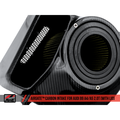 AWE Tuning Audi B9 A4/A5 2.0T Quattro Carbon Fiber AirGate Intake w/ Lid