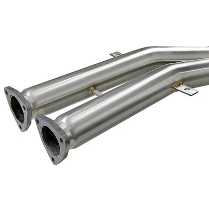 aFe MACH Force-Xp 2.5in 304 SS Cat-Back Exhaust w/ Polished Tips 01-06 BMW M3