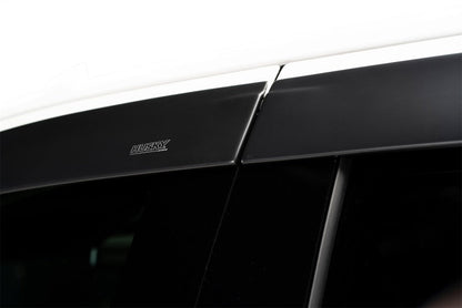 Husky Liners 19-25 Chev Silverado 1500 & 20-25 2500/3500HD CC Ventvisor Low Pro (4pc) - Matte Blk