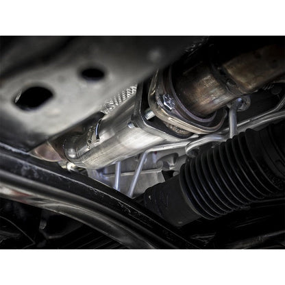 aFe Twisted Steel 2in Stainless Steel Loop Delete Down-Pipe 2018+ Jeep Wrangler (JL) V6 3.6L