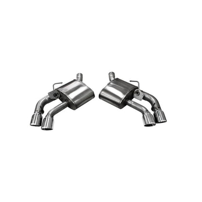 Corsa 16-20 Chevrolet Camaro SS/ZL1 6.2L V8 Polished Xtreme Axle-Back Exhaust (w/ Factory NPP Valve)