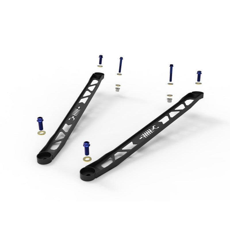 aFe CONTROL 304 Stainless Steel Front Suspension Strut Brace Black - Toyota GR Supra (A90) 20-21