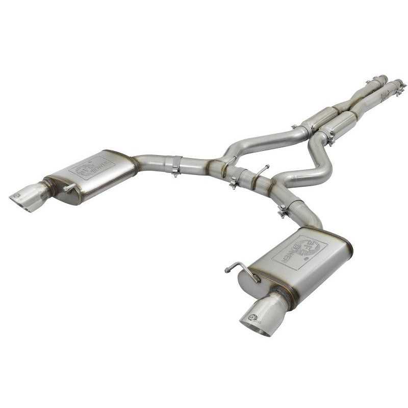 aFe MACH Force-Xp 304 SS Cat-Back Exhaust System w/ Polished Tip - 11-22 Dodge Durango