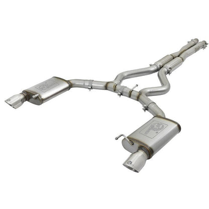 aFe MACH Force-Xp 304 SS Cat-Back Exhaust System w/ Polished Tip - 11-22 Dodge Durango
