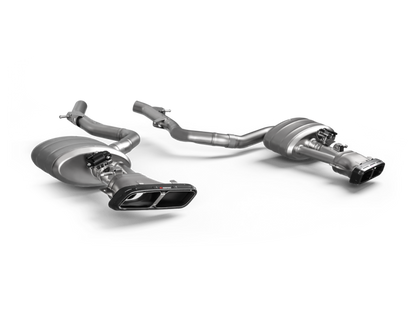 Akrapovic 24-26 Mercedes Benz CLE 53 4MATIC / Cabriolet (C236 / A236) Titanium Slip On Exhaust