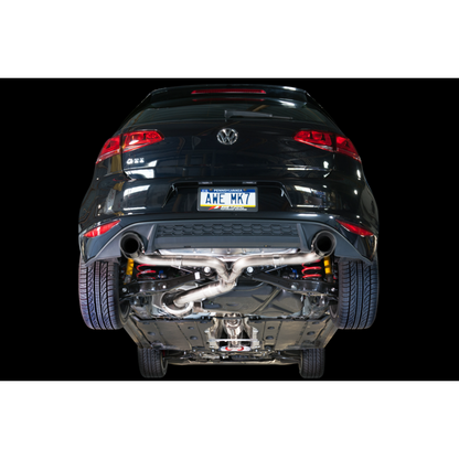 AWE Tuning VW MK7 GTI Touring Edition Exhaust - Chrome Silver Tips