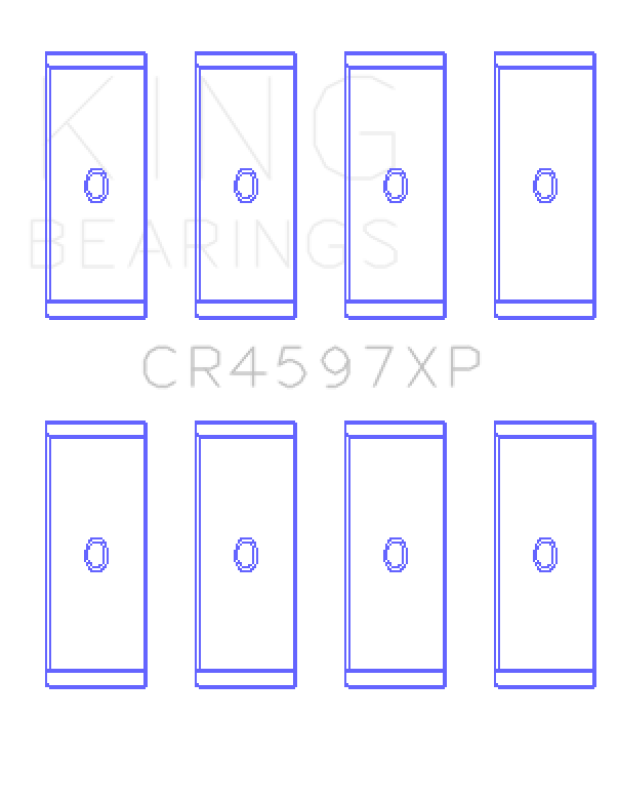 King Engine Bearings Volkswagen 2.0L FSI/TFSI Performance Rod Bearing Set - Size STD