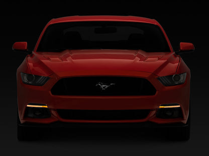 Raxiom 15-17 Ford Mustang Axial Series LED Sequential Turn Signals (Smoked)