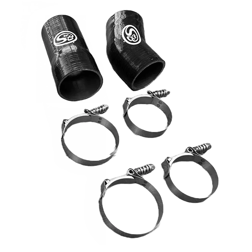 2003 - 2007 Powerstroke S&B Hot Side Boot Kit (83 - 2001) - CAC Boots - S&B Filters