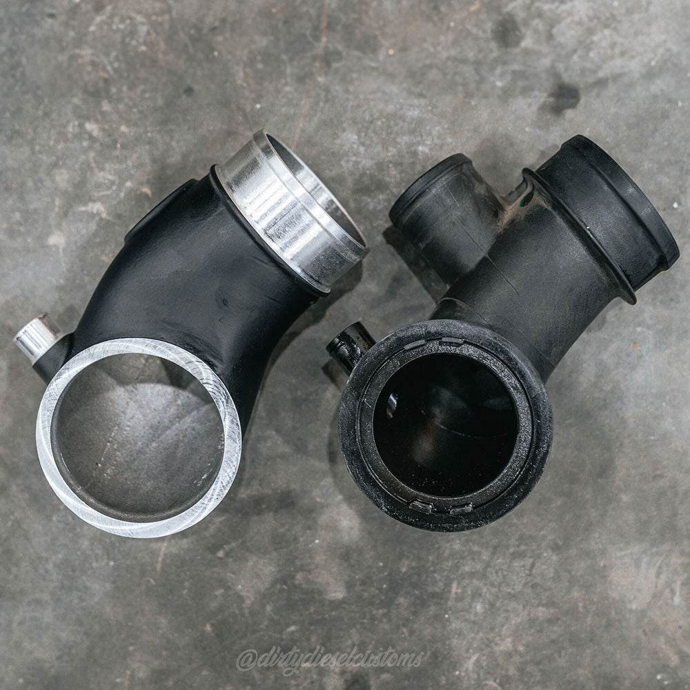2004 - 2005 Duramax S&B Turbo Inlet (76 - 1006B) - Turbo Inlets - S&B Filters