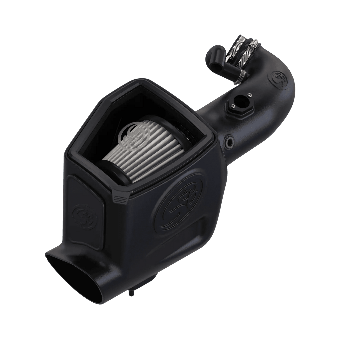 2008-2010 Powerstroke S&B Cold Air Intake Kit (75-5105)-Intake Kit-S&B Filters-75-5105D-Dirty Diesel Customs