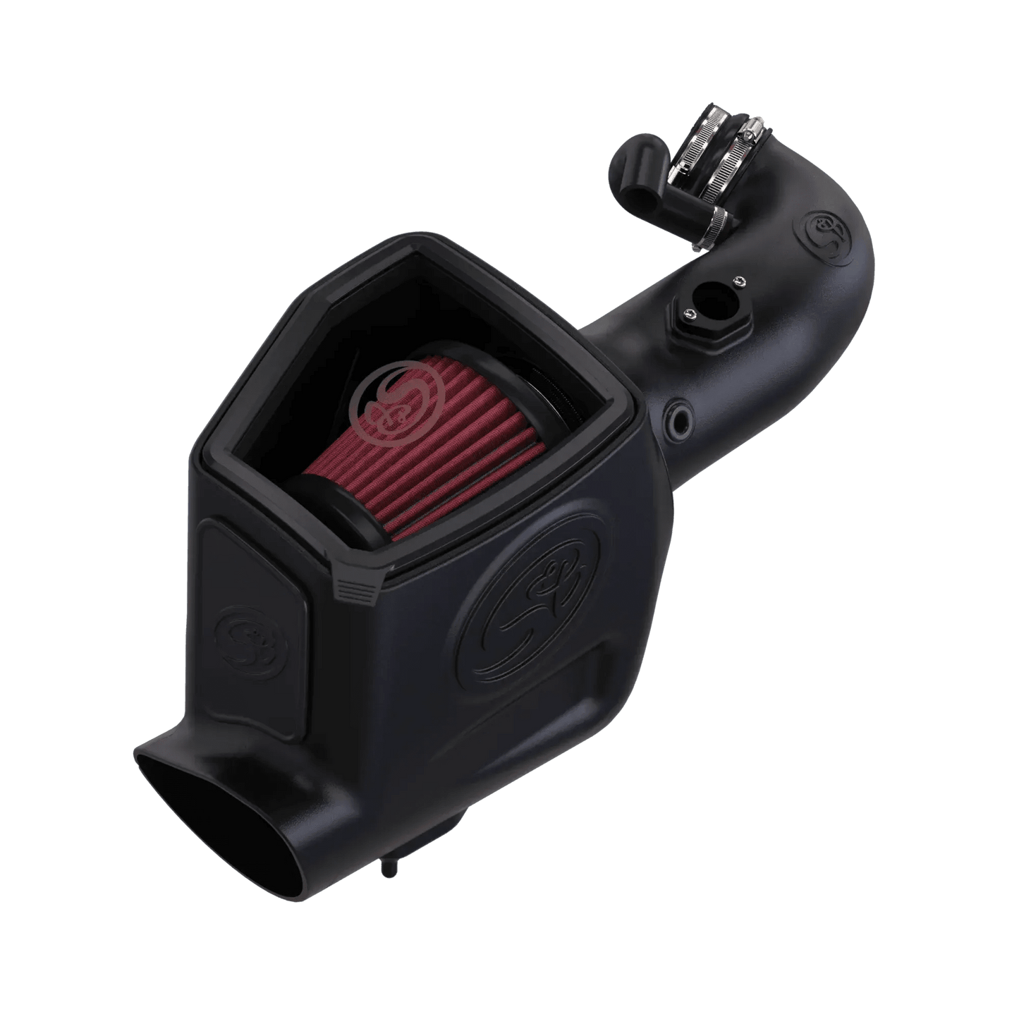 2008-2010 Powerstroke S&B Cold Air Intake Kit (75-5105)-Intake Kit-S&B Filters-75-5105-Dirty Diesel Customs