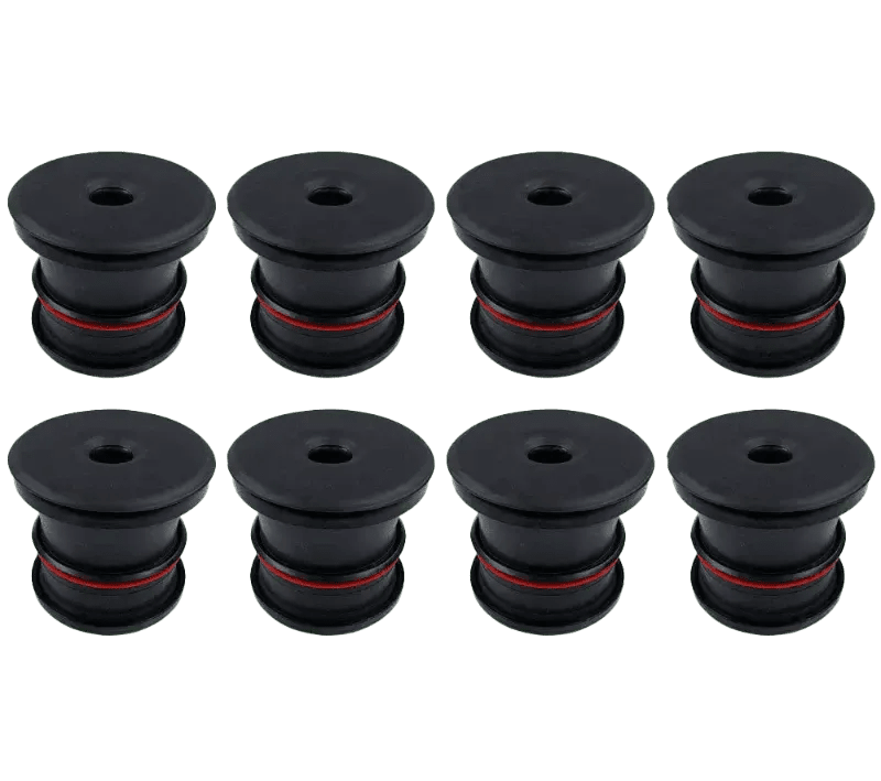 2008 - 2016 Powerstroke Crew Cab Silicone Body Mount Kit (81 - 1003) - Body Mounts - S&B Filters