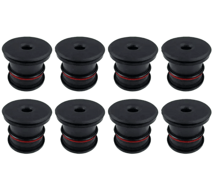 2008 - 2016 Powerstroke Crew Cab Silicone Body Mount Kit (81 - 1003) - Body Mounts - S&B Filters