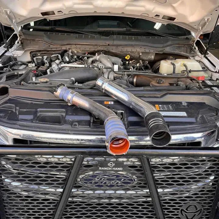 2011 - 2015 Powerstroke S&B Hot Side Intercooler Pipe (83 - 2003) - Intercooler Piping - S&B Filters