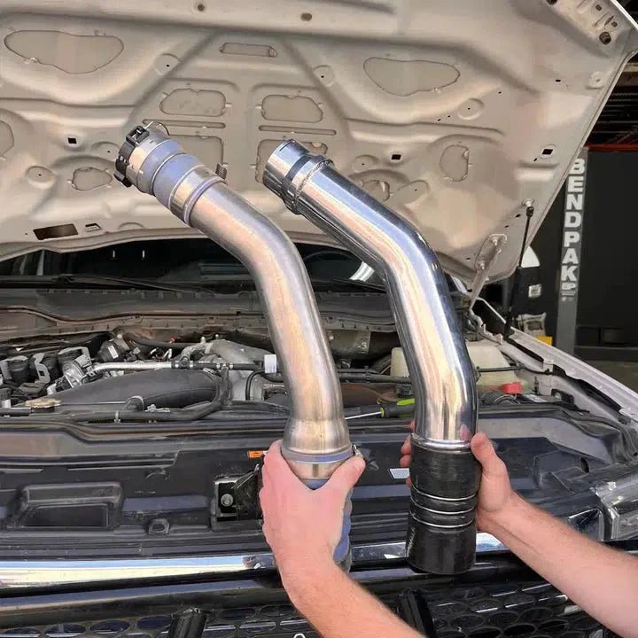 2011 - 2015 Powerstroke S&B Hot Side Intercooler Pipe (83 - 2003) - Intercooler Piping - S&B Filters