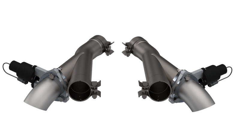 2012-2022 Jeep Grand Cherokee SRT Trackhawk Dodge Durango SRT QTP Aggressor Cutout Pipes-Exhaust Cutouts-QTP
