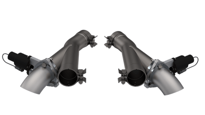 2012-2022 Jeep Grand Cherokee SRT Trackhawk Dodge Durango SRT QTP Aggressor Cutout Pipes-Exhaust Cutouts-QTP