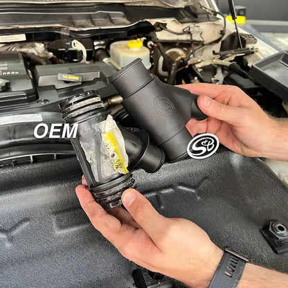 2013 - 2015 Cummins S&B Aluminum Coolant Y - Pipe (85 - 1000) - Y - Pipes - S&B Filters