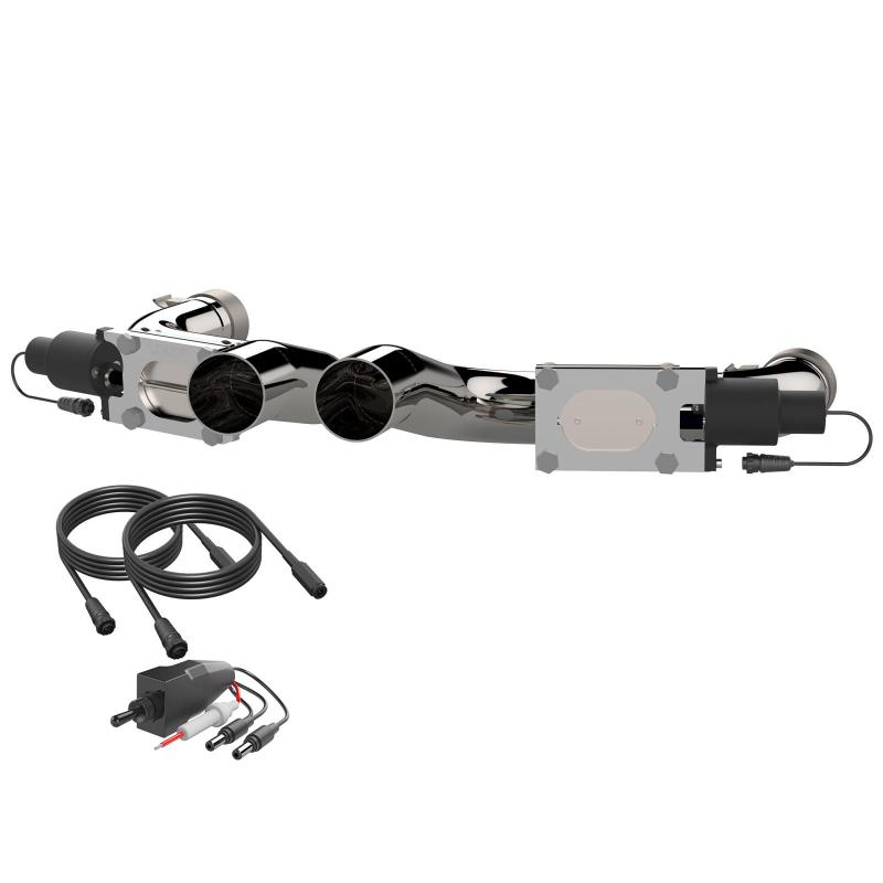 2015-2023 Dodge Challenger,Charger & Chrysler 300C 6.2,6.4L QTP Aggressor Cutout Pipes-Exhaust Cutouts-QTP