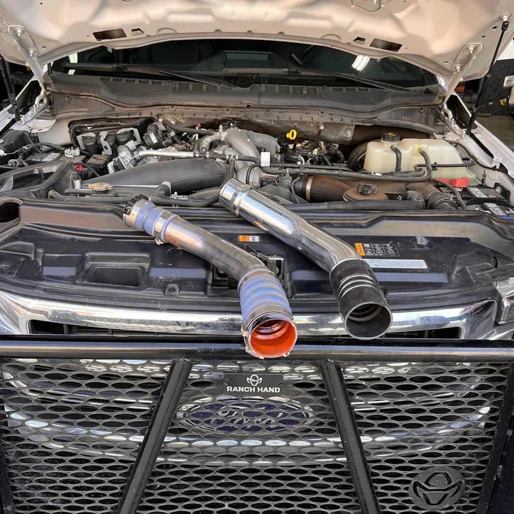 2016 - 2026 Powerstroke S&B Hot Side Intercooler Pipe (83 - 200X) - Intercooler Piping - S&B Filters