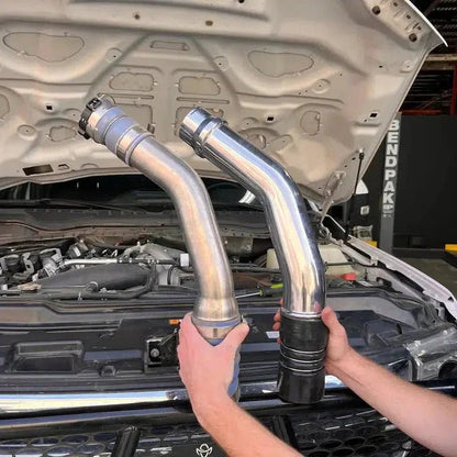 2016 - 2026 Powerstroke S&B Hot Side Intercooler Pipe (83 - 200X) - Intercooler Piping - S&B Filters